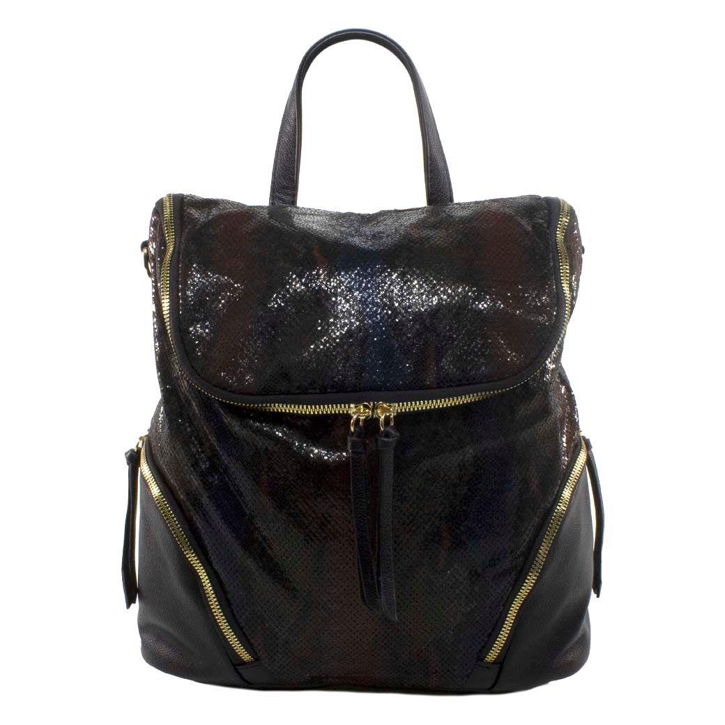 Mochila Grande Piton Negro-0