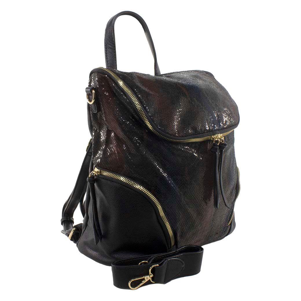 Mochila Grande Piton Negro-1