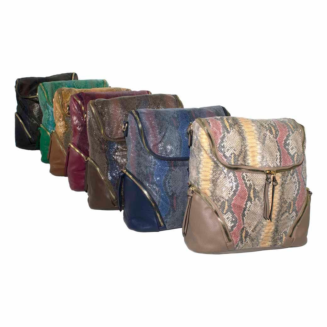 Mochila Grande Piton Negro-5