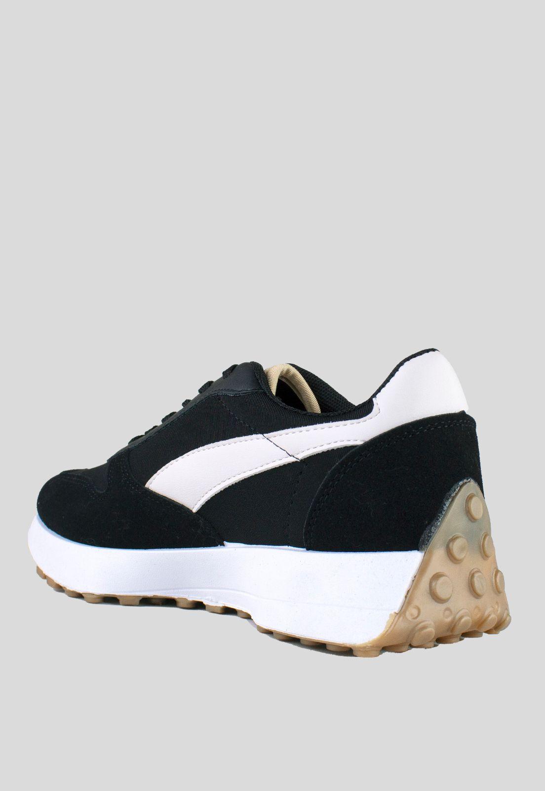 Zapatilla Tricolor Negro-2