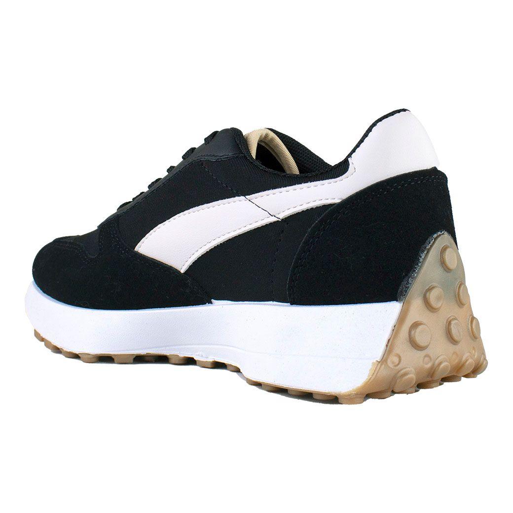 Zapatilla Tricolor Negro-2