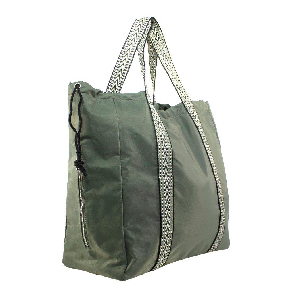 Bolso Mochila De Viaje Verde-1