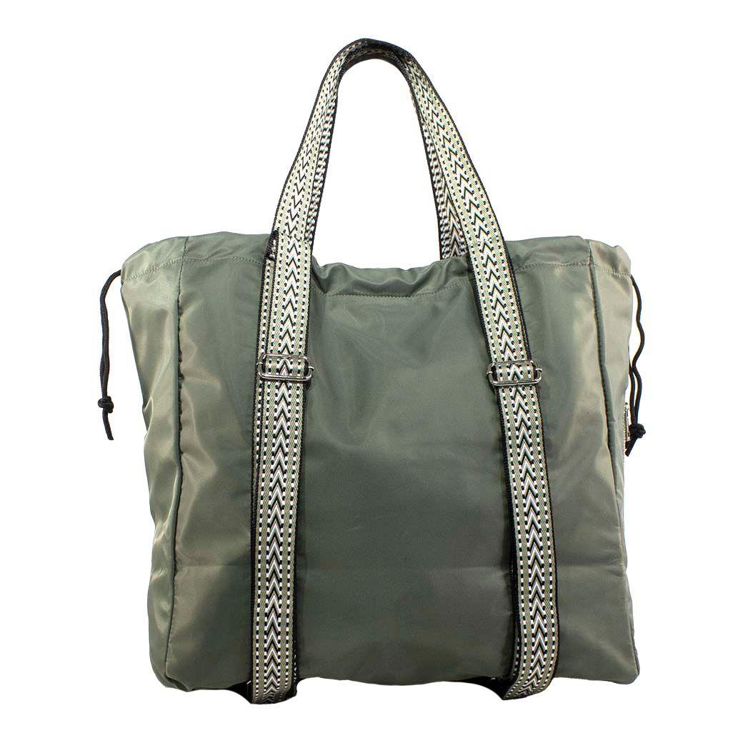 Bolso Mochila De Viaje Verde-2