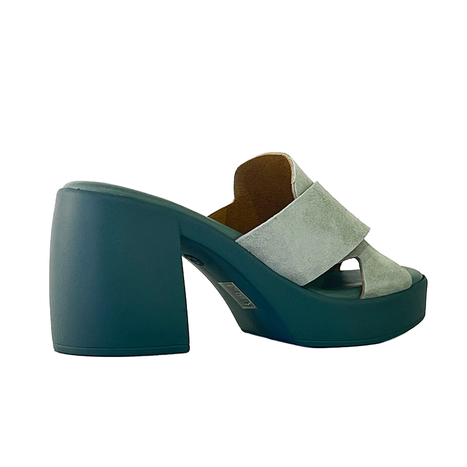 Sandalia Plataforma Reno 985 Mujer Verde Mailea-2