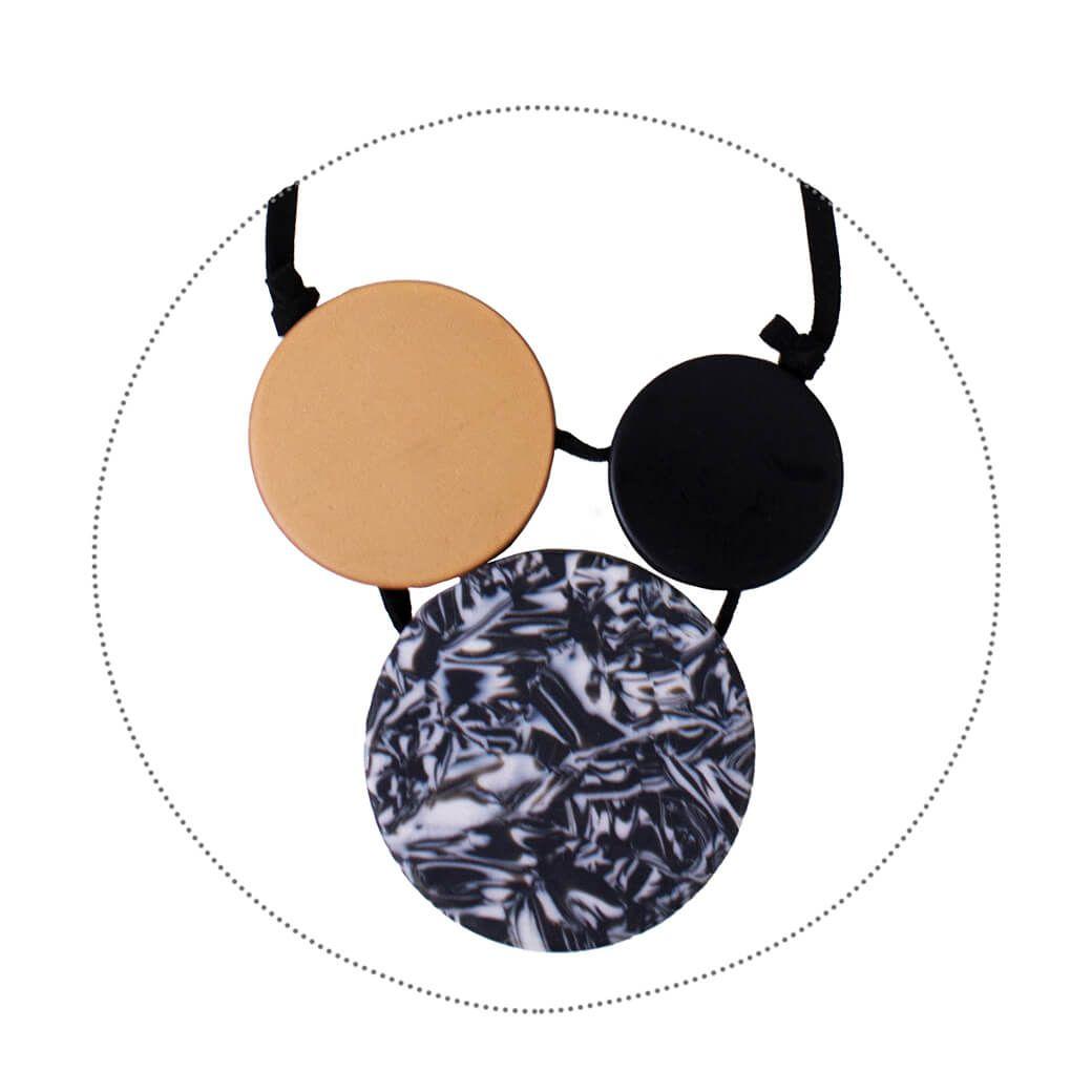 Collar 3 Placas Bronce-2