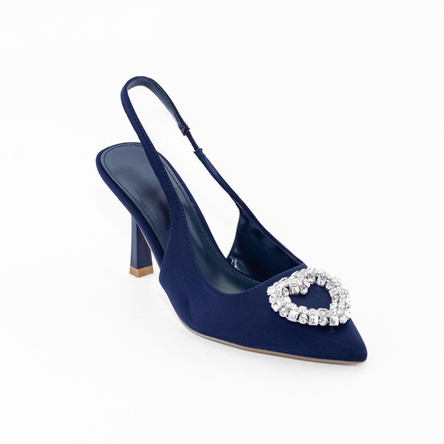Stiletto Abierto Aplicacion Strass Azul Mailea-1