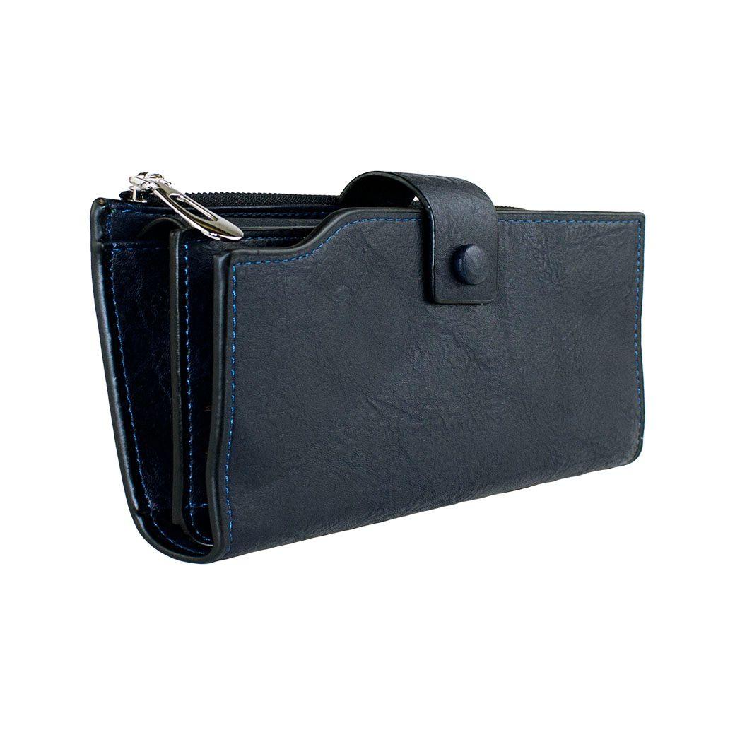 Billetera Grande Broche Azul-1