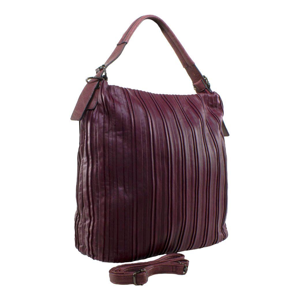 Cartera Con Cortes Verticales Burdeo-1