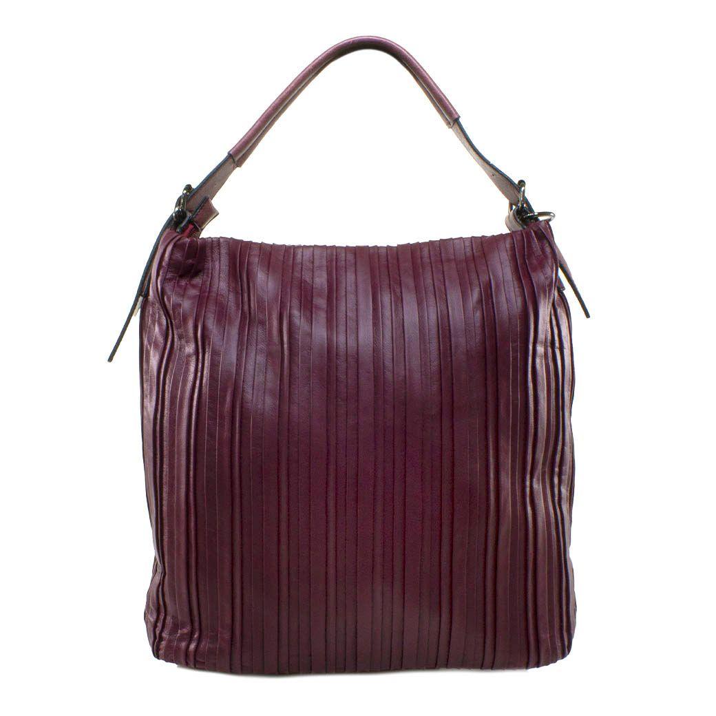 Cartera Con Cortes Verticales Burdeo-2