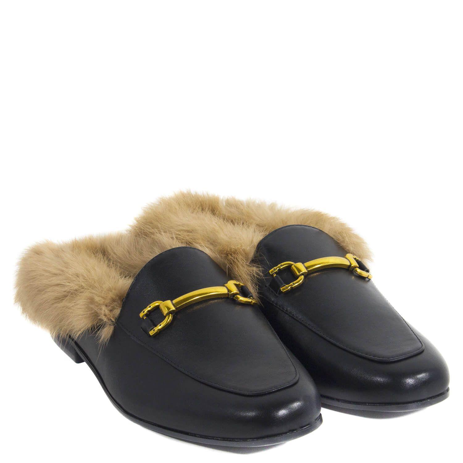 Zapato con Piel Sintetica Negro-3