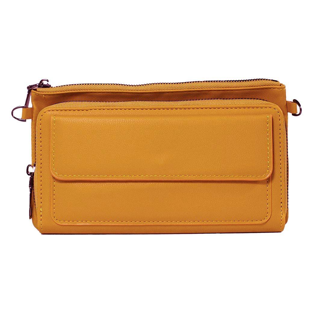 Billetera Bolsillo Externo Amarillo-0
