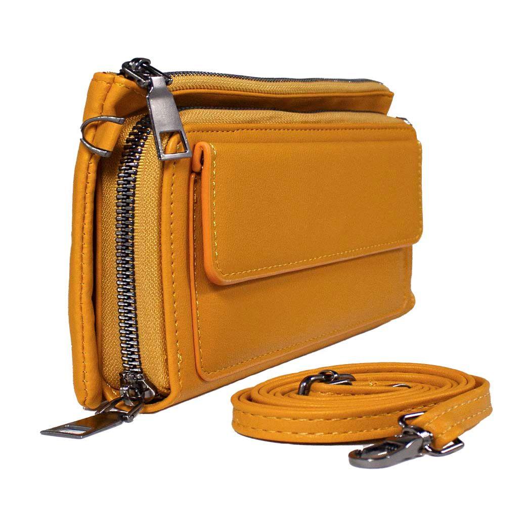 Billetera Bolsillo Externo Amarillo-1
