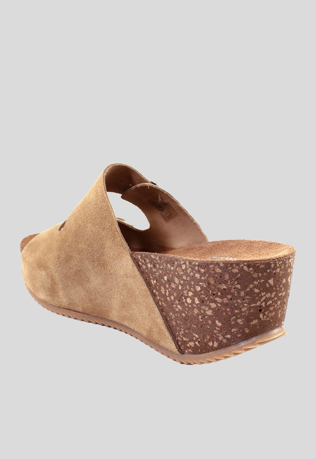 Sandalia Reno 2 Hebillas Beige-2