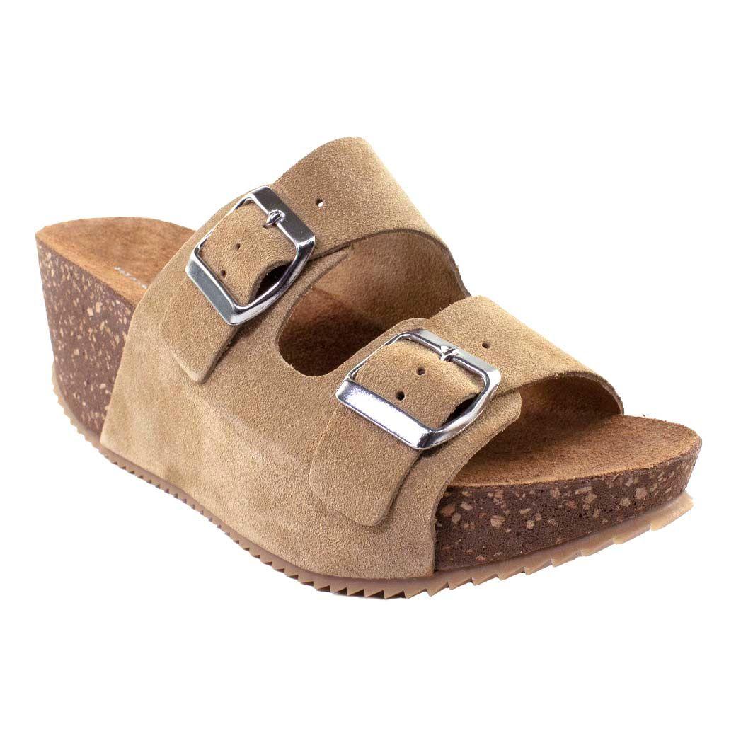 Sandalia Reno 2 Hebillas Beige-0