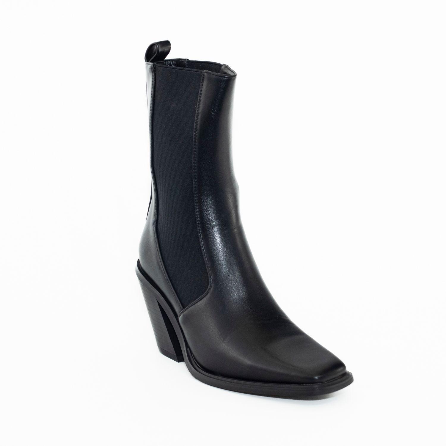 Botin c/ doble remache Negro-0