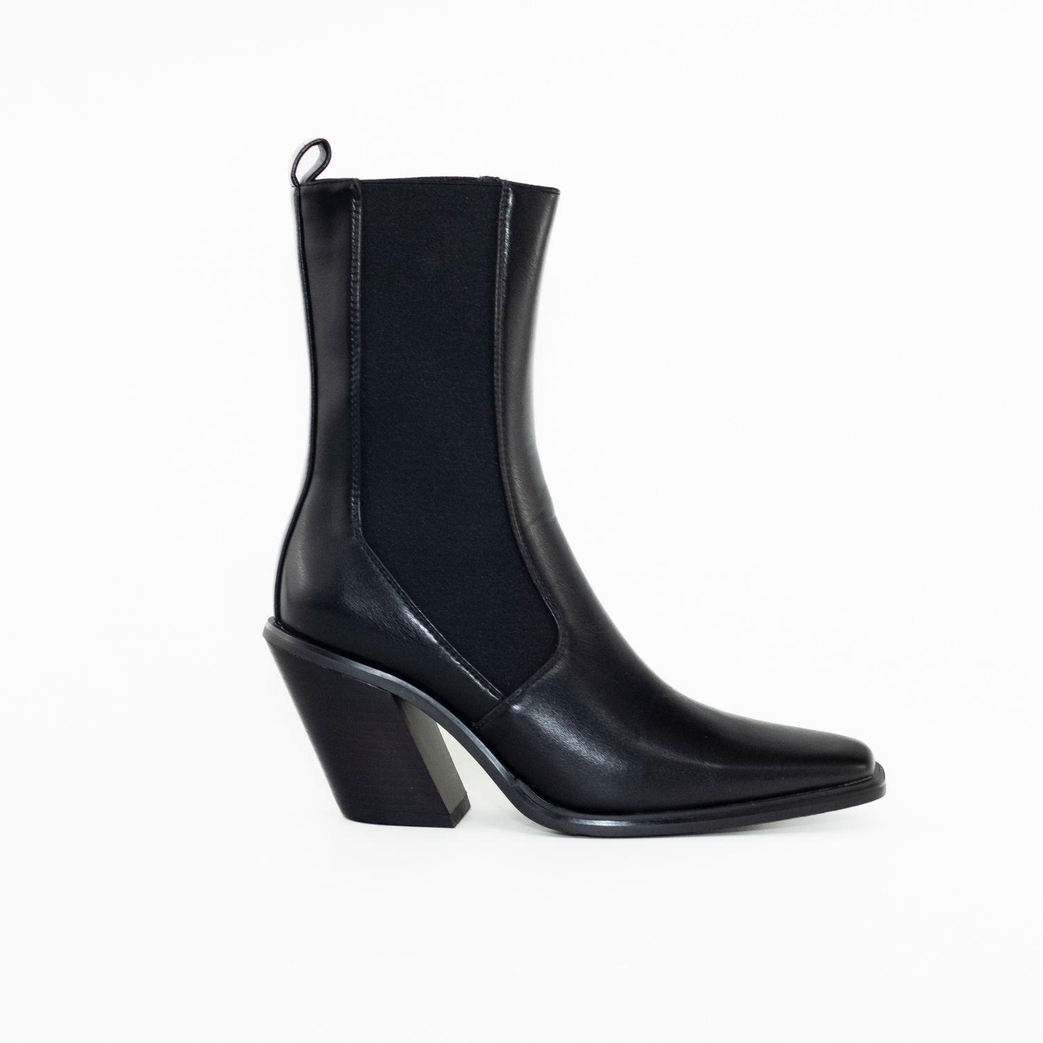 Botin c/ doble remache Negro-1