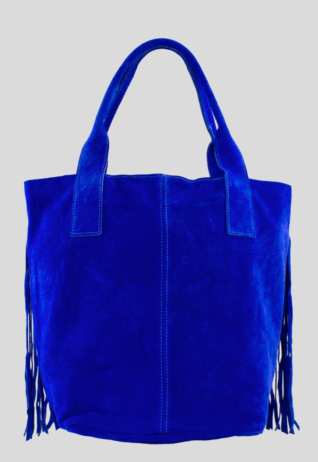 Cartera Reno Full Flecos Azul Rey-2