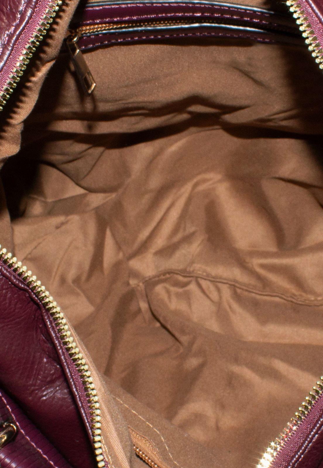 Cartera Grande Plegable Burdeo-3