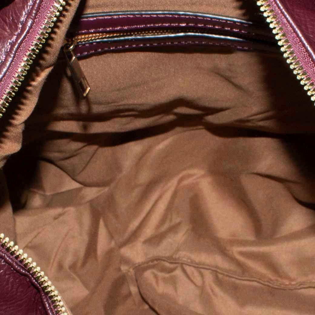 Cartera Grande Plegable Burdeo-3