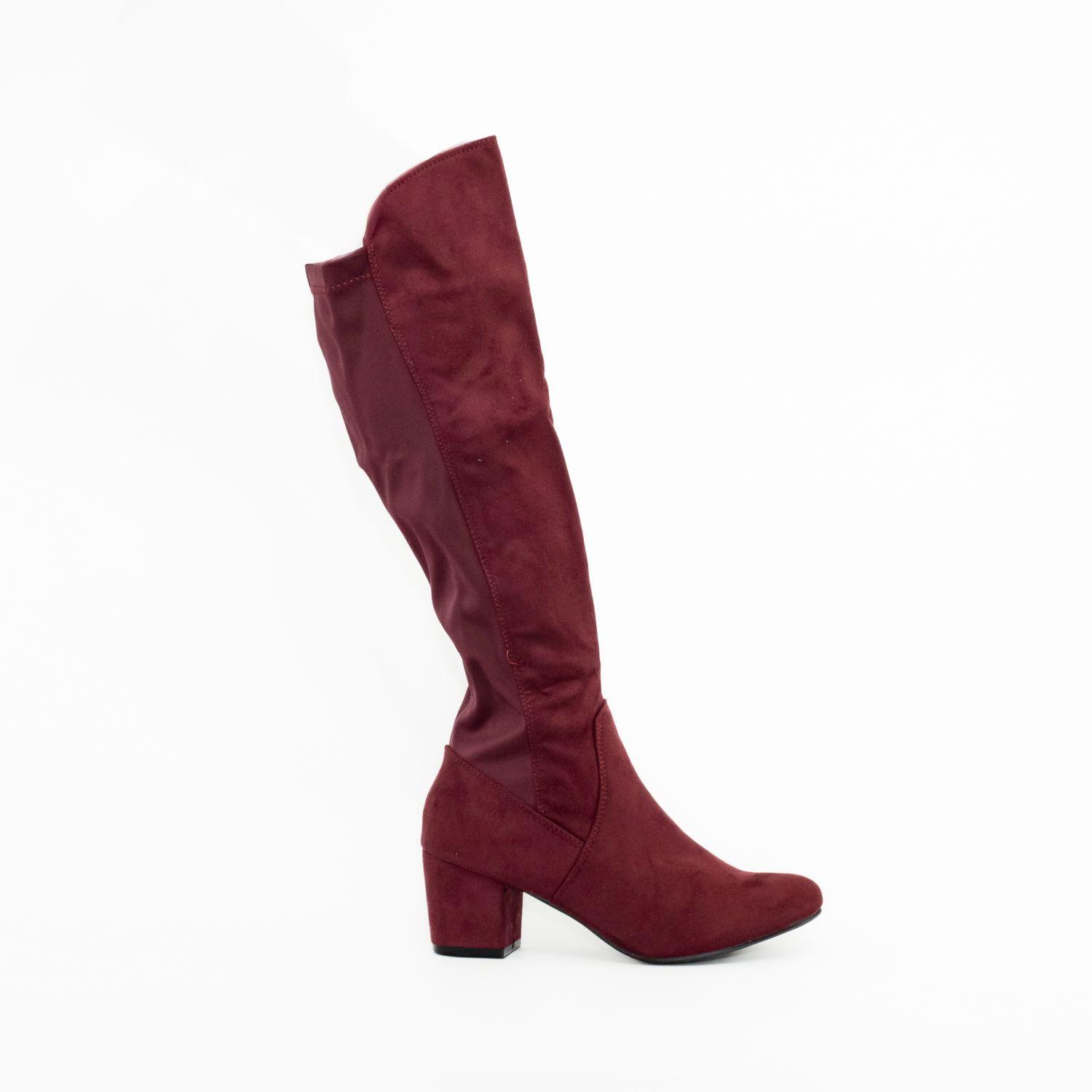 Bota c/ elastico trasero Burdeo-0