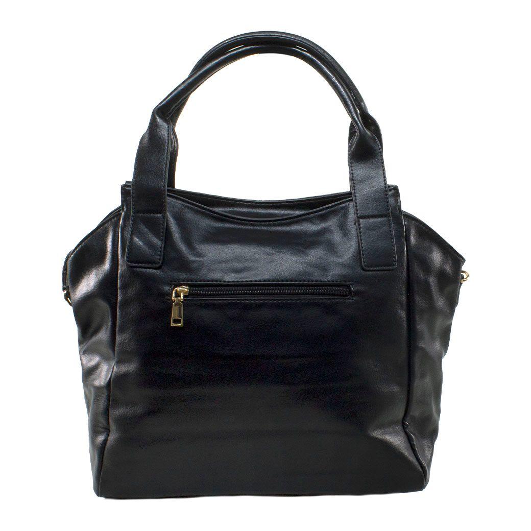 Cartera Franjas Acolchadas Negro-2