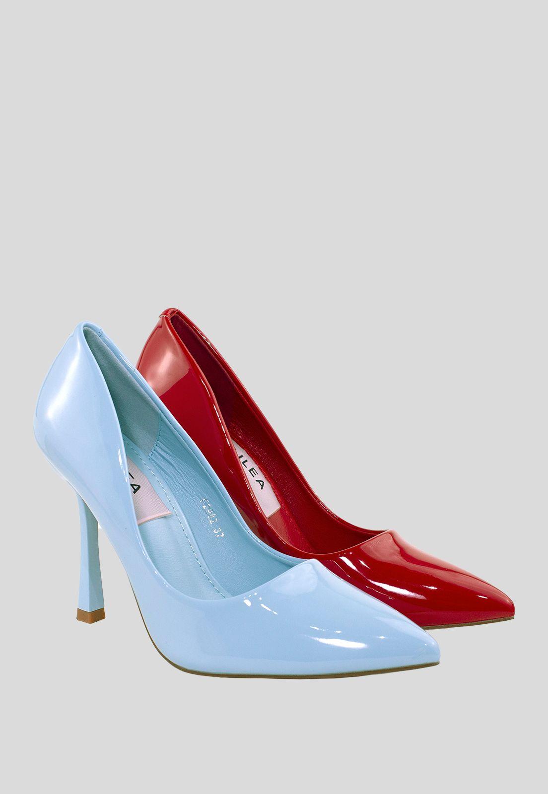 Stiletto Charol Rojo-4