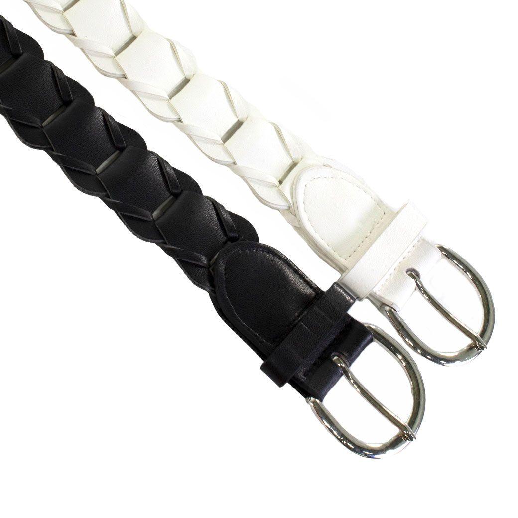 Cinturon C/Eslabones Blanco-3