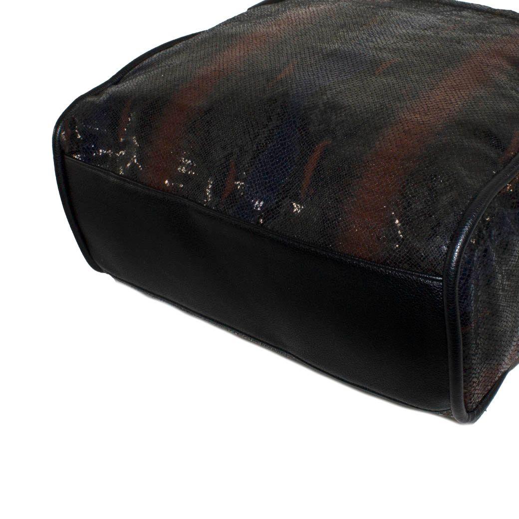 Cartera Grande Piton Negro-4