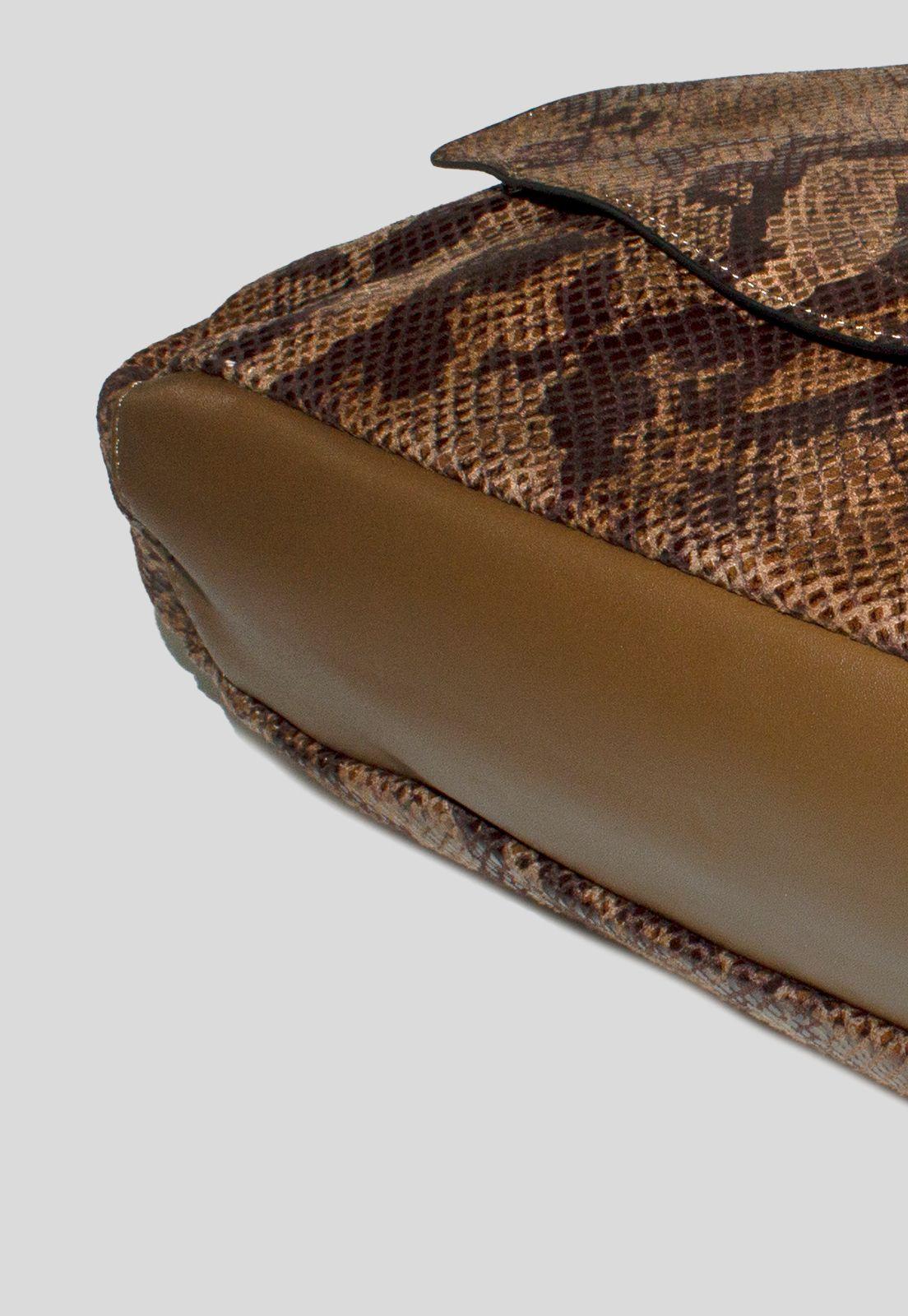Bandolera Grande Full Piton Taupe-4