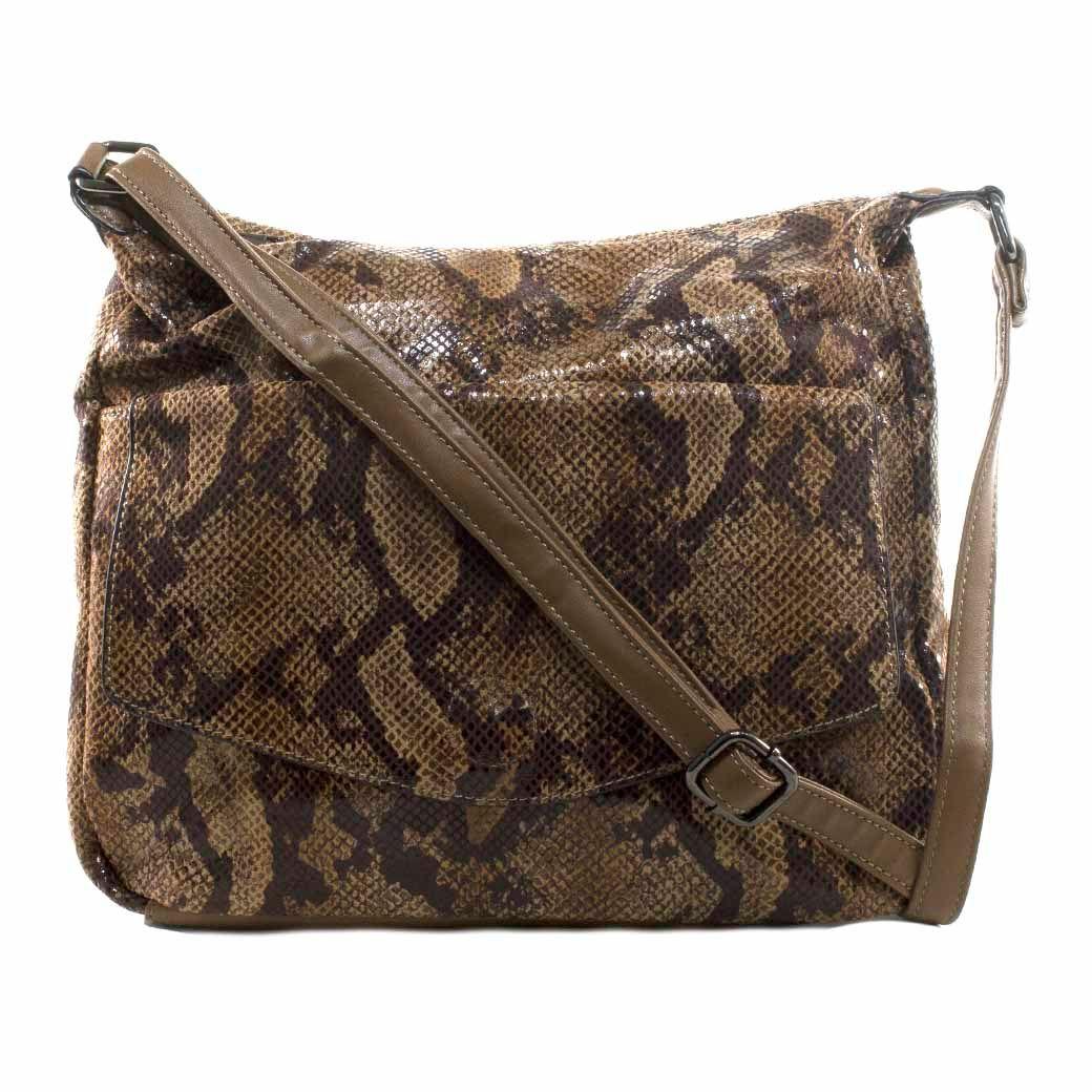 Bandolera Grande Full Piton Taupe-0