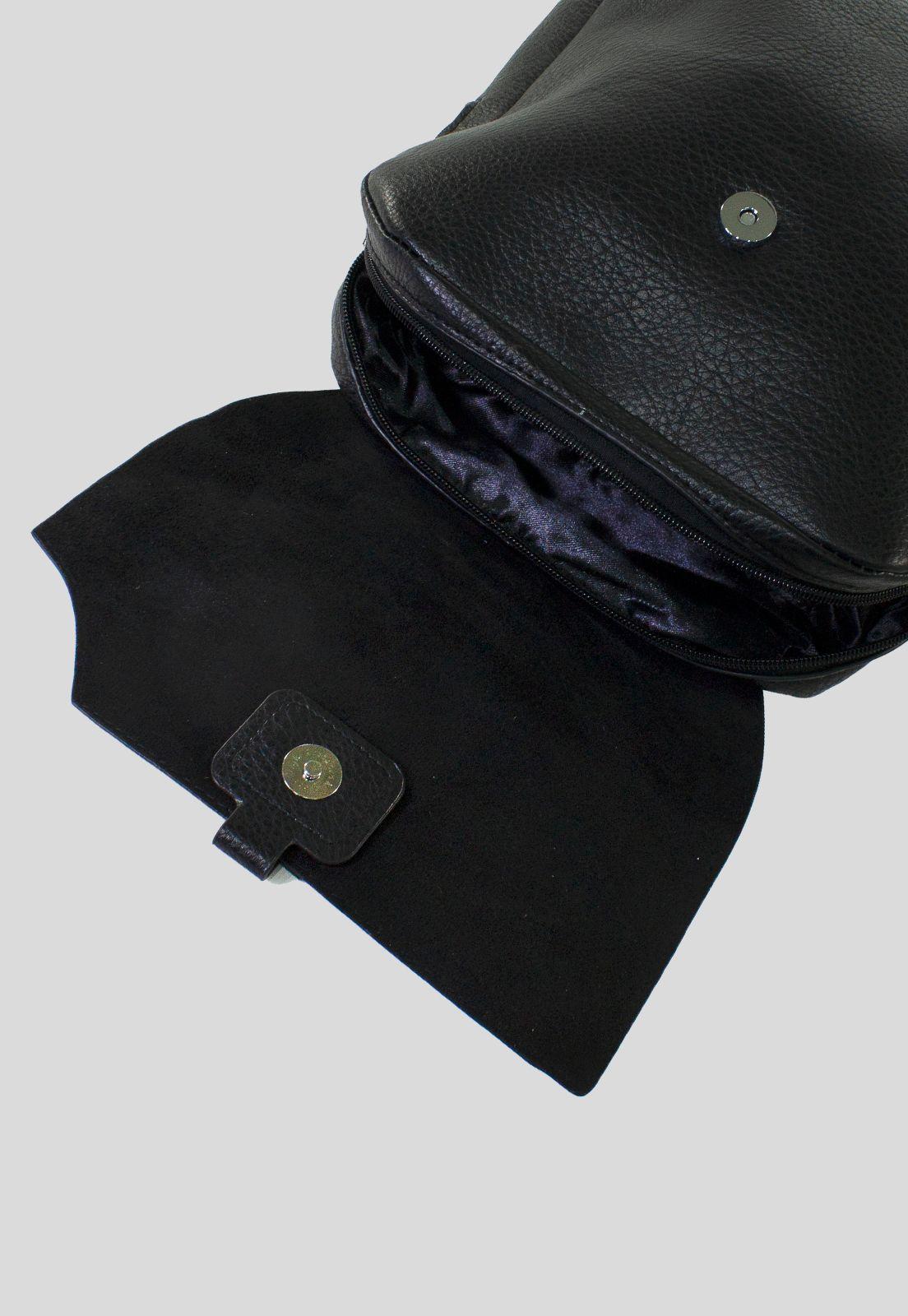 Mochila Pasador Metal Negro-3