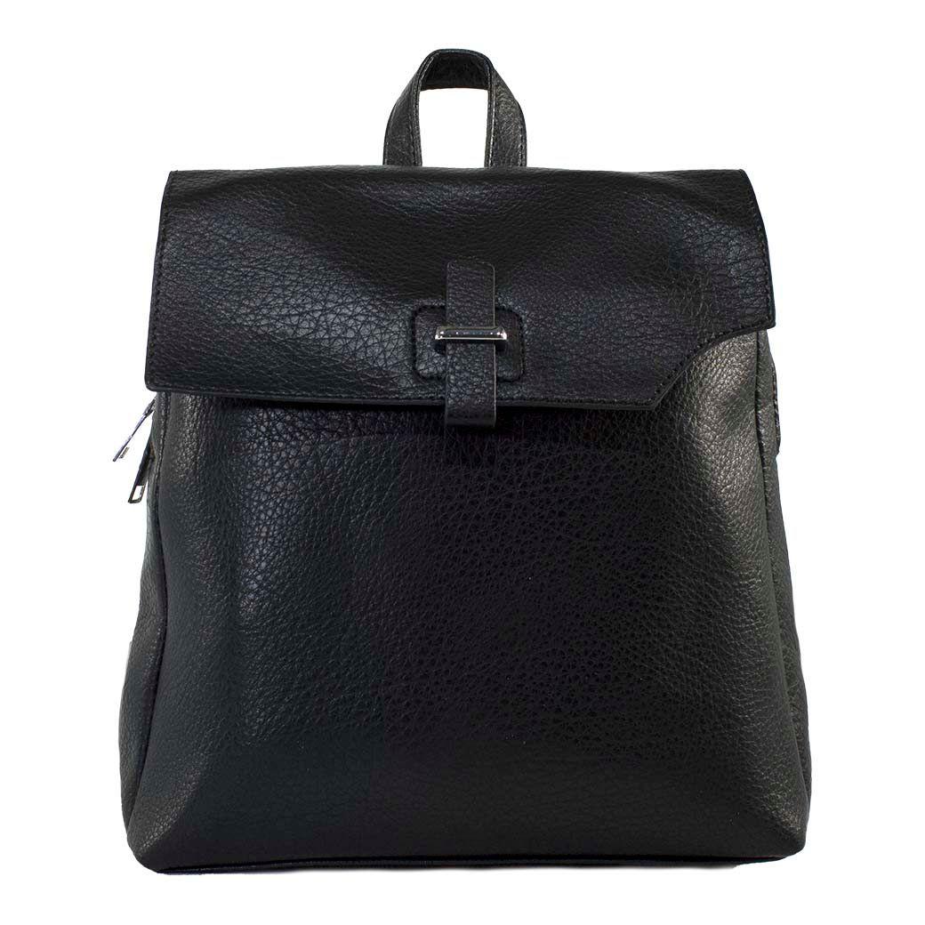 Mochila C/Pasador Metal Negro-0