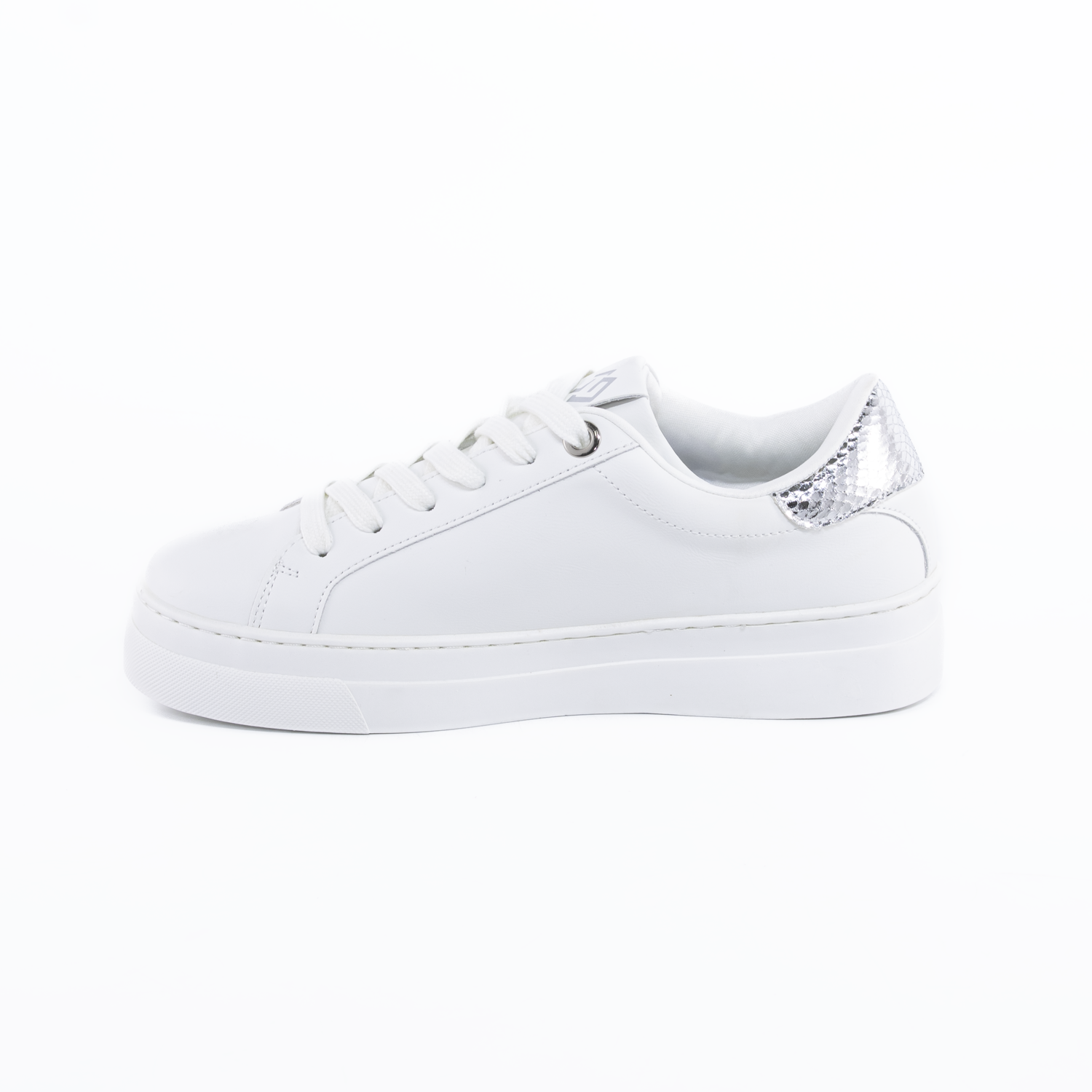 Zapatilla c/escarcha Plata-2