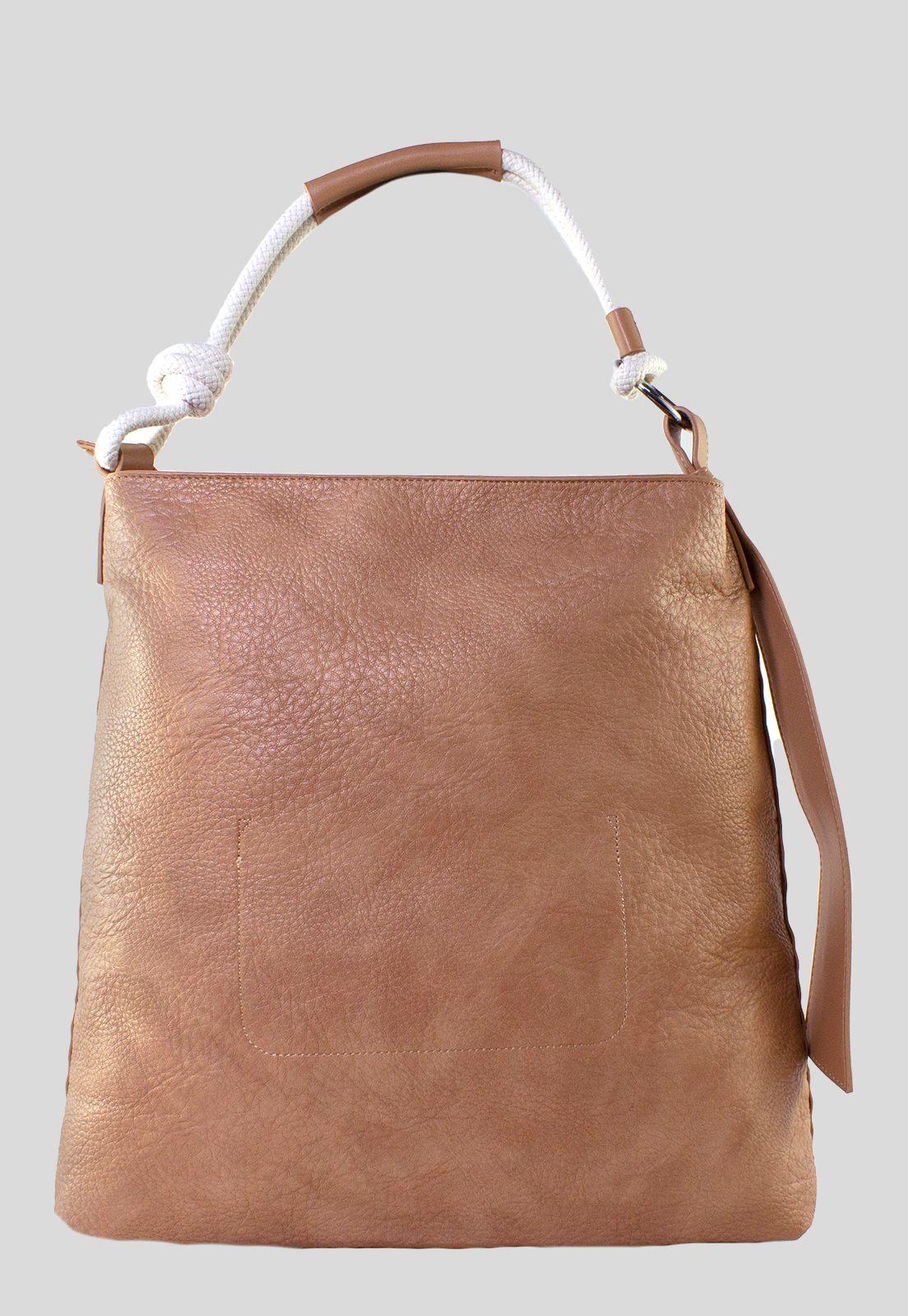 Cartera Manilla Cuerda Tostado-2