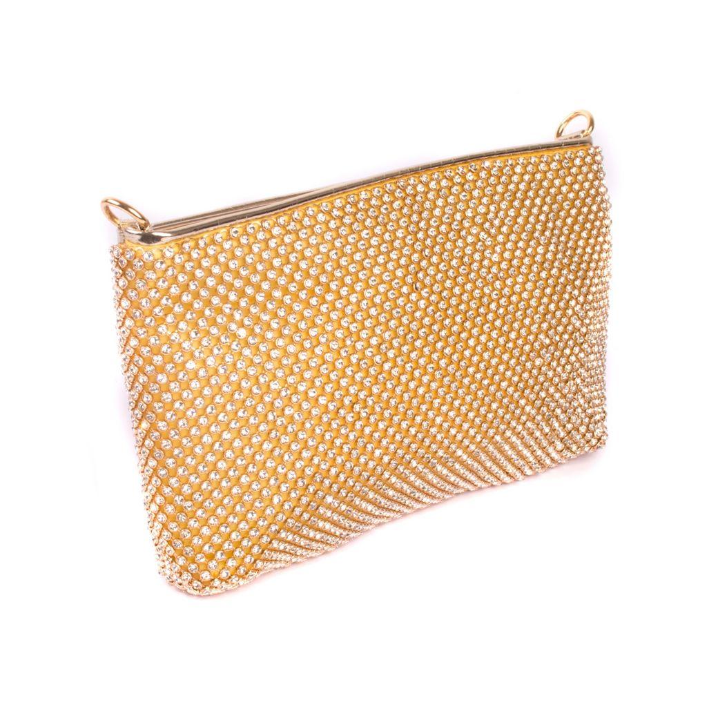 Cartera Noche Luz Cierre Oro-1