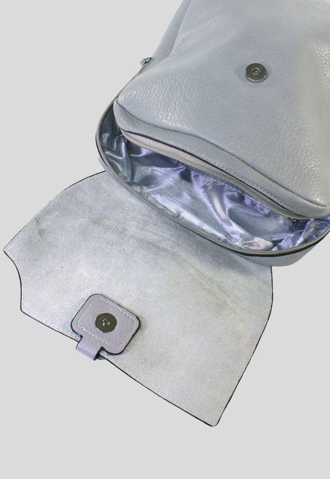 Mochila Pasador Metal Gris-3