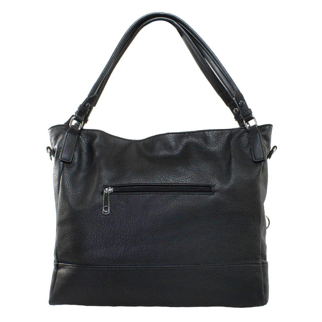 Cartera Con Tubo Forrado Negro-2