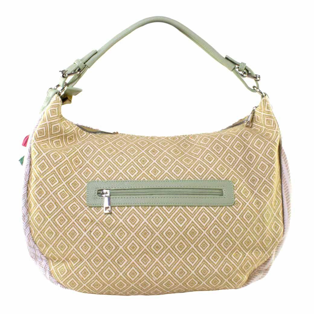 Cartera Patch Casquete Multicolor Verde-2