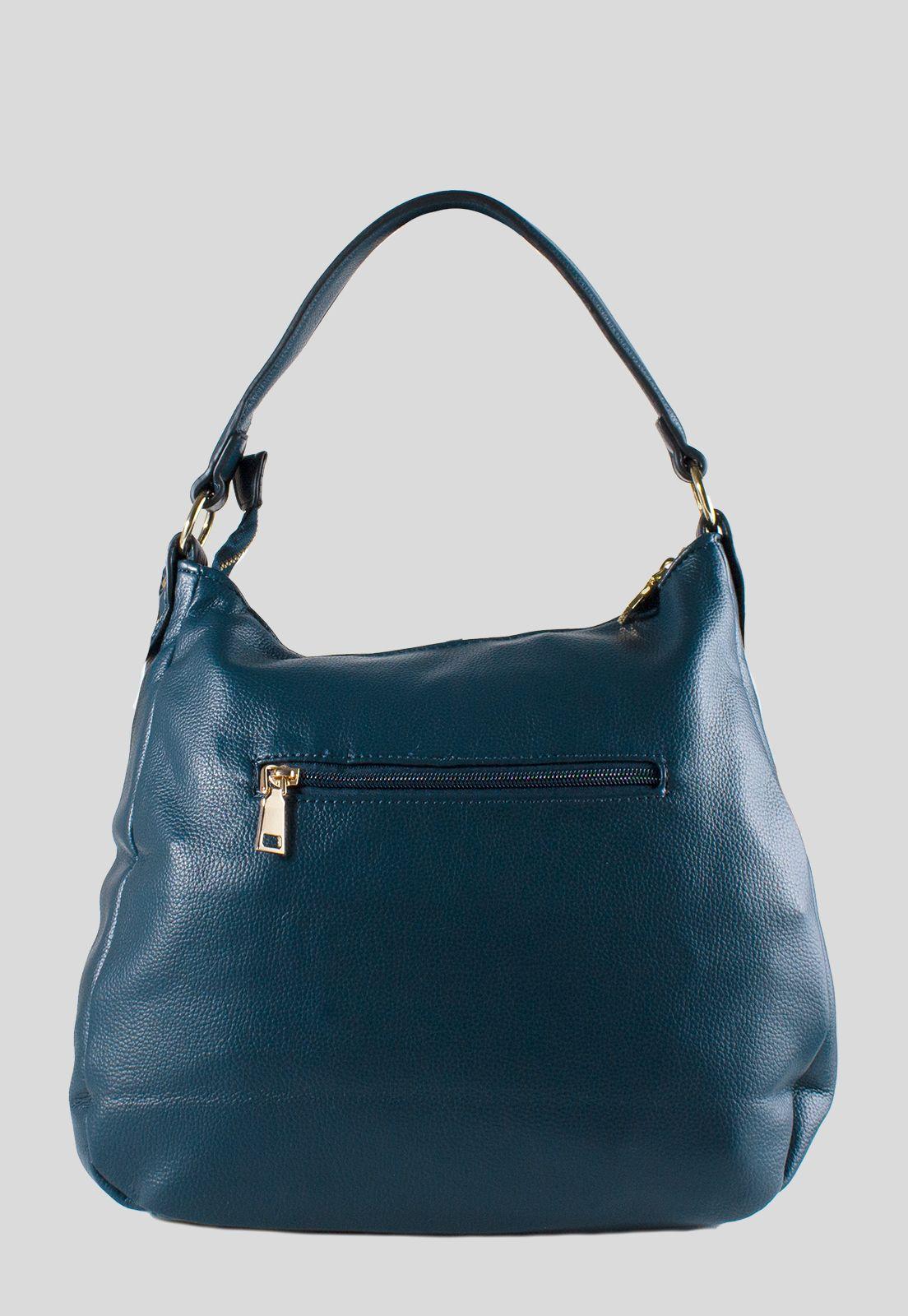 Cartera Base Acolchada Azul-2
