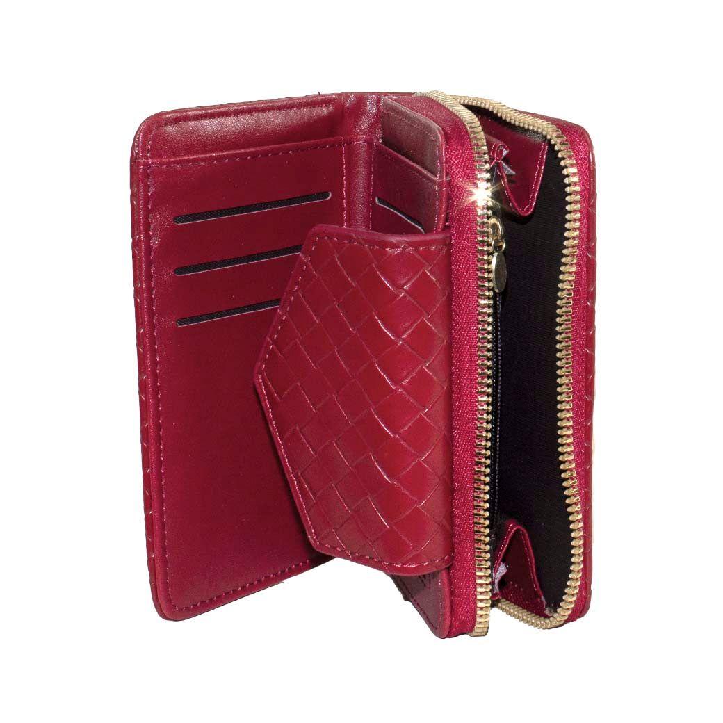 Billetera mediana full petate Rojo-3