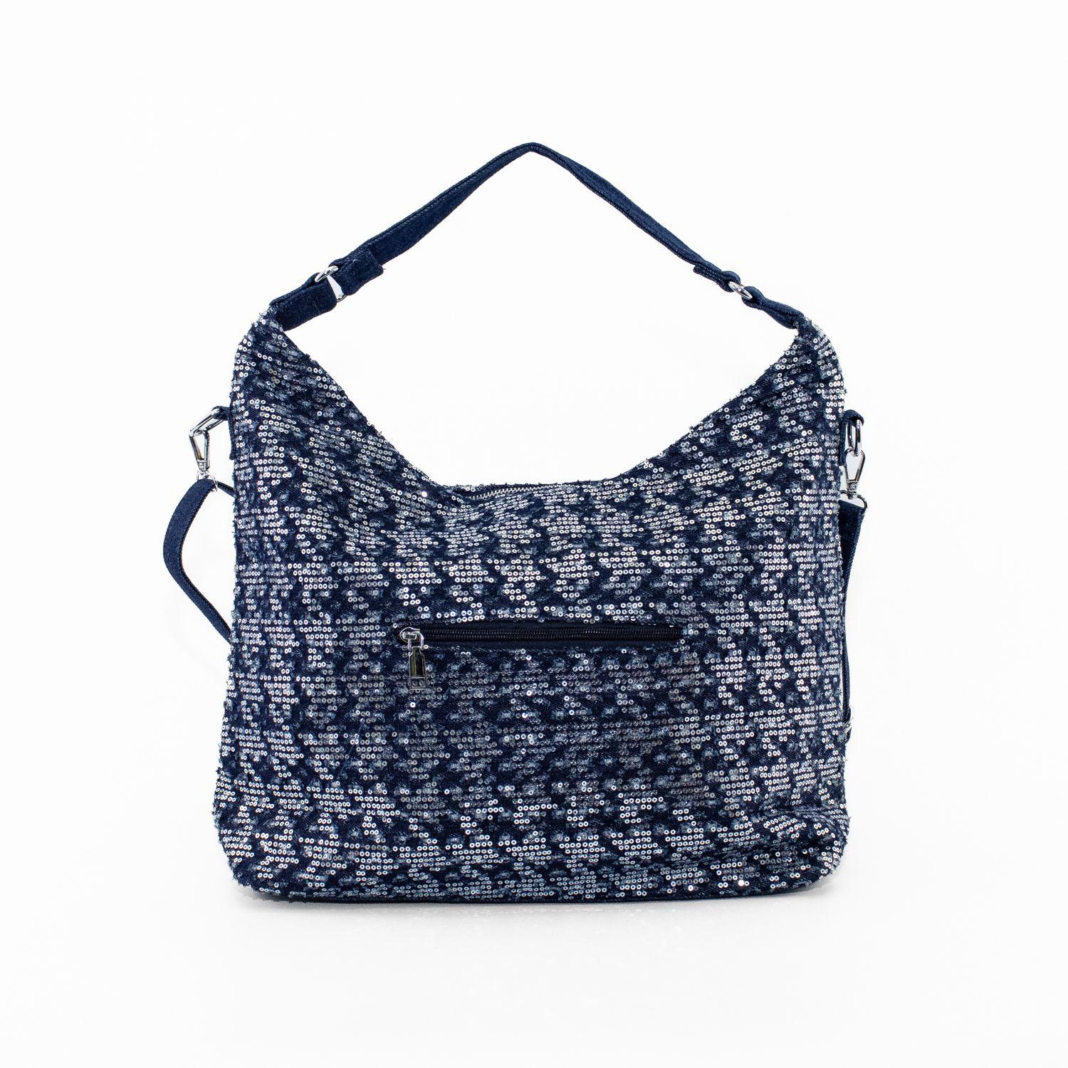 Cartera Jaspeada Bote Azul-2