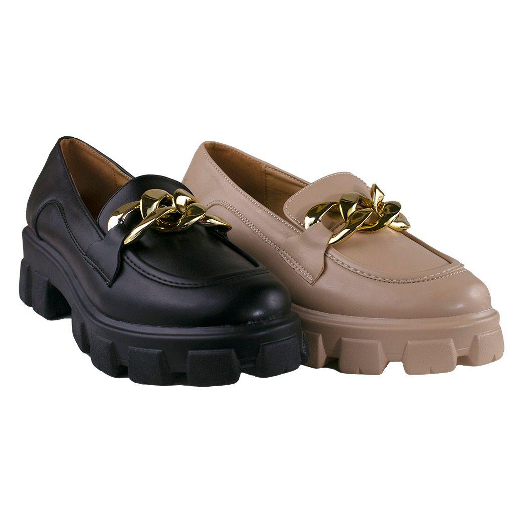 Mocasin Cadena Khaki-3