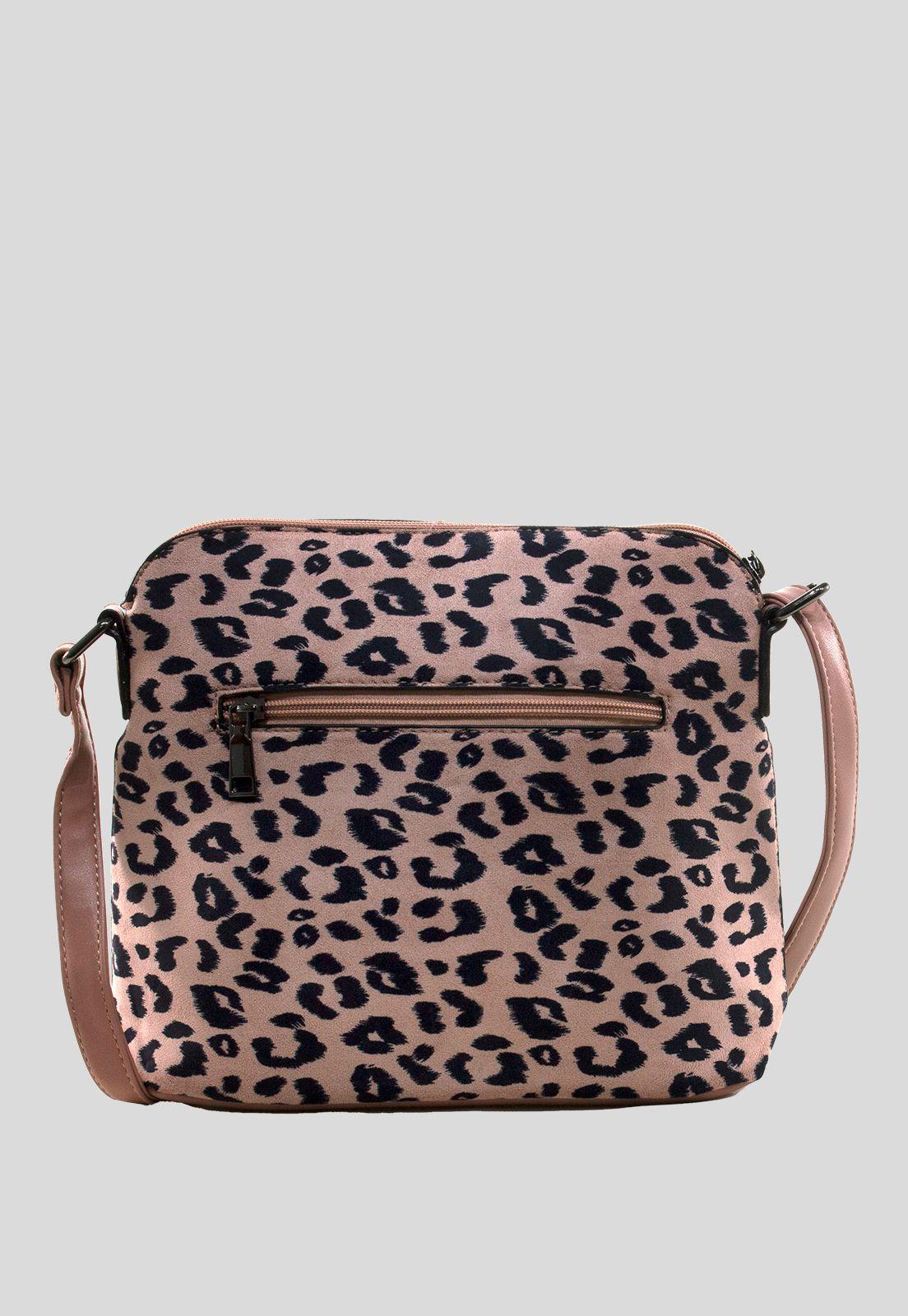 Bandolera Mediana Leo Palo Rosa-2