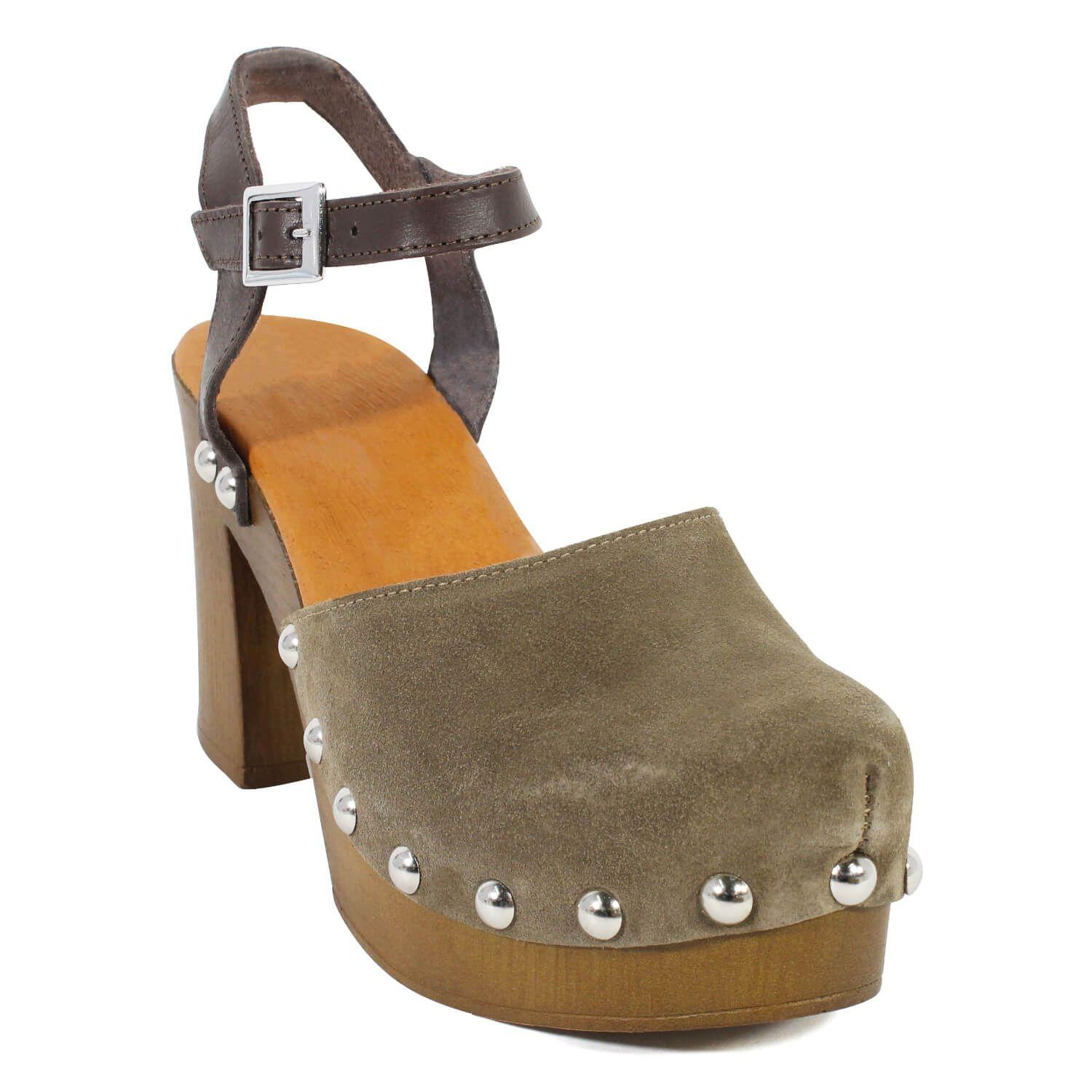 Zueco Reno Taco Amarra Taupe-1