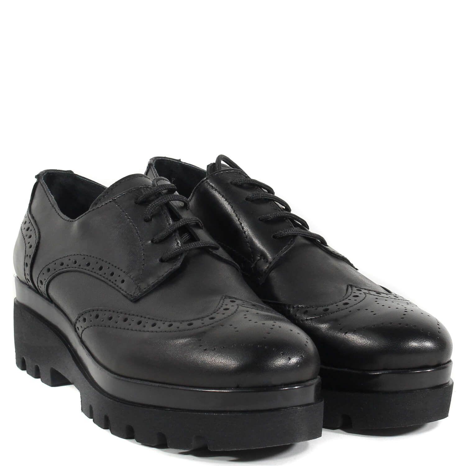 Zapato Inglés Clásico Negro-3