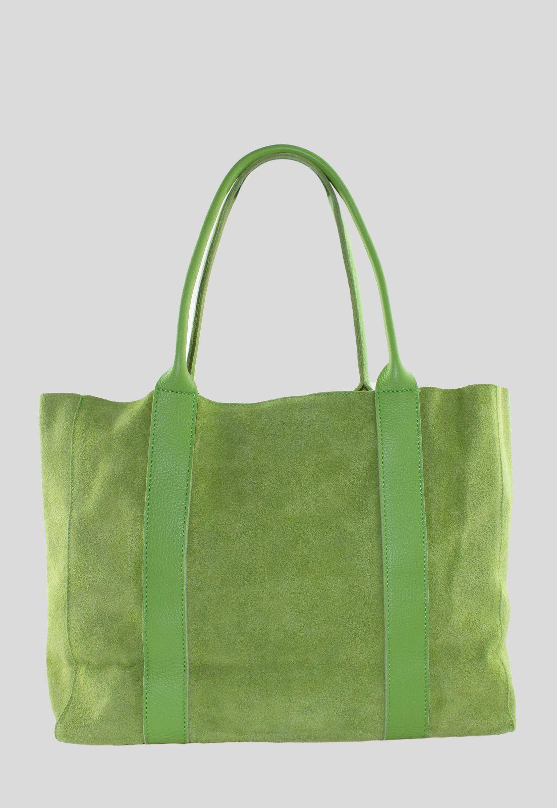 Cartera Reno Fleco Lateral Verde-2