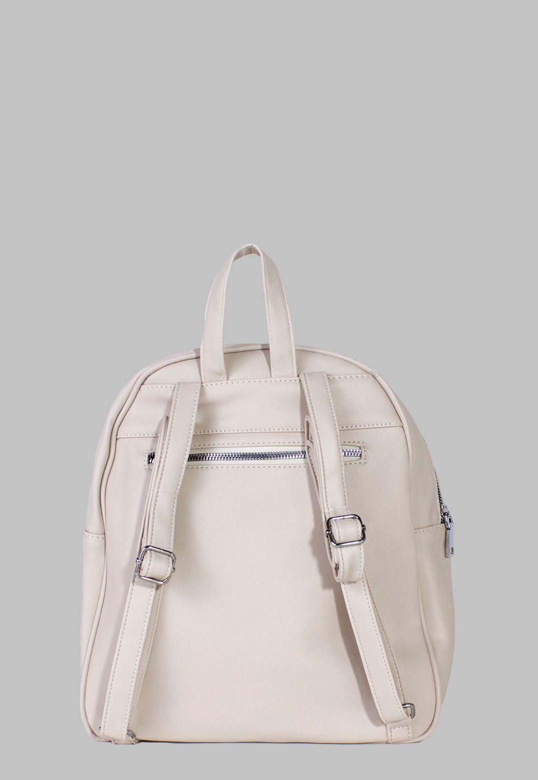Mochila Bolsillo Coco Beige-2