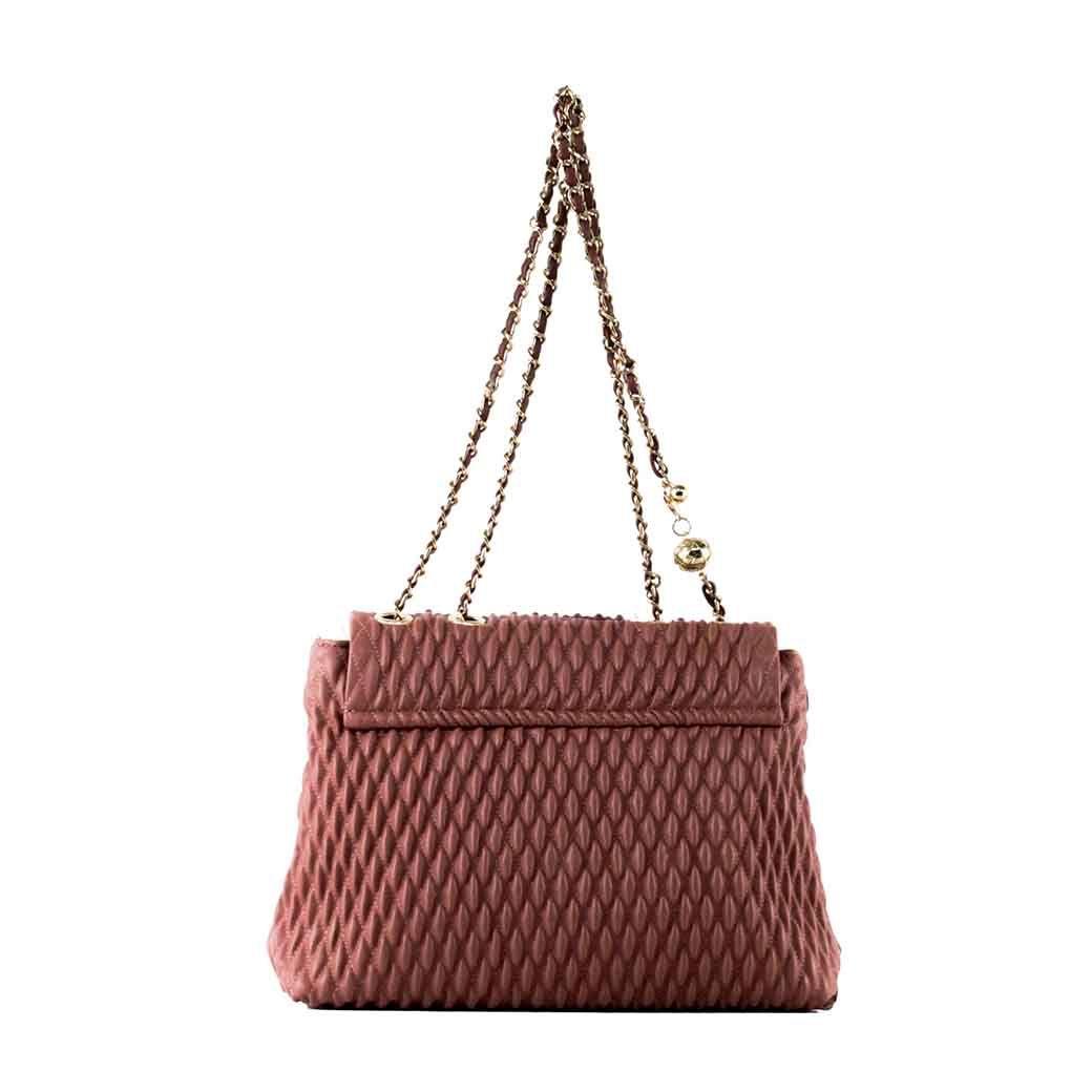 Cartera Ecocuero Acolchada 465 Mujer Rosado Mailea-2