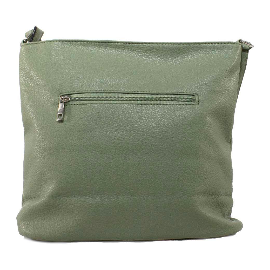 Bandolera Saca C/Cierre Verde-2