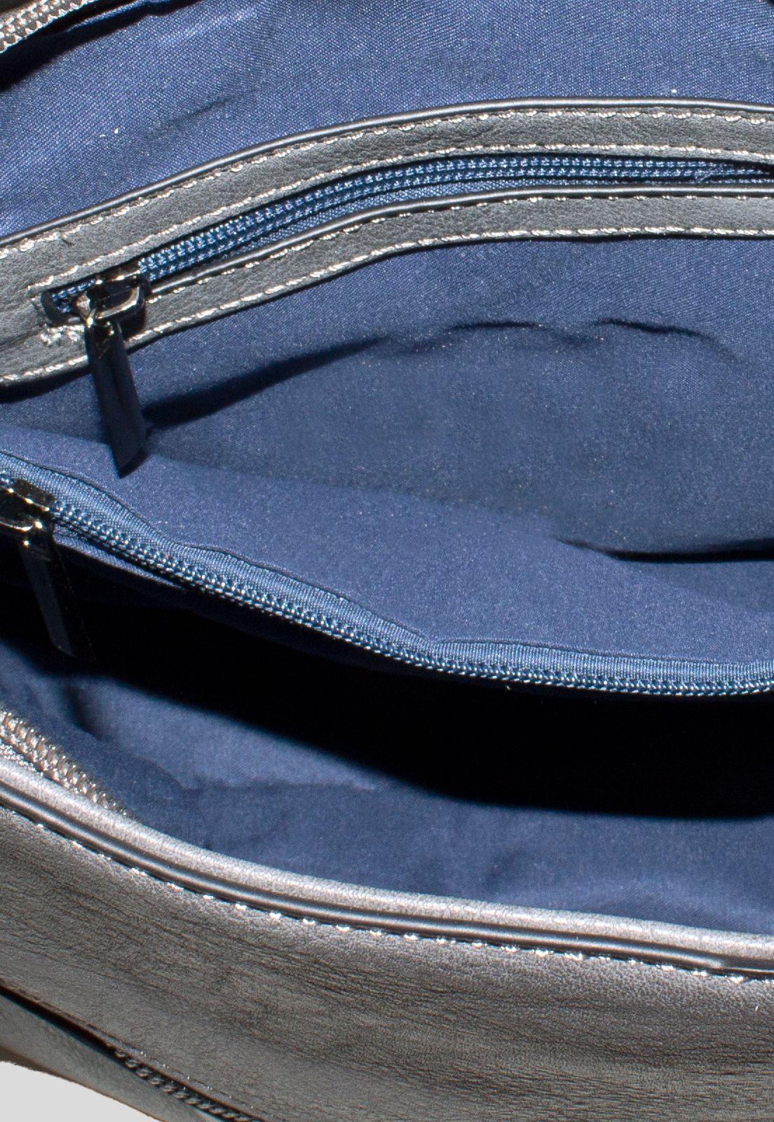 Cartera Bote Esquina Leo Gris-3